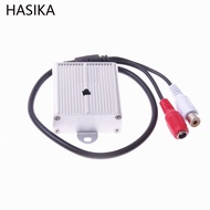 Mini Microphone High Sensitive Pickup Audio Mic Waterproof Metal Case for CCTV Security Camera DVR S