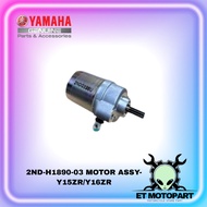 Yamaha Y15ZR/Y16ZR Motor Assy 2ND-H1890-03 | Motor Komplit Original | Untuk Yamaha Y15ZR & Y16ZR