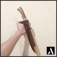GOLOK SEMBELIH BAJA SKD 11 SETARA D2 KAYU SONOKELING *SUPER TAJAM* - PISAU SABIT