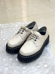 Dr. Martens 1461厚底杏色鞋
