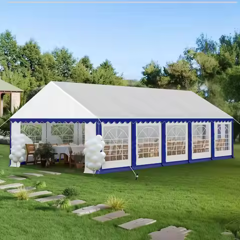 Tent for Party 16x32ft, Wedding Event Heavy Duty Parties Tents, Customized