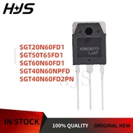 5PCS SGT20N60FD1 SGT50T65FD1 SGT60N60FD1 SGT40N60FD2PN SGT40N60NPFD 20N60FD1 50T65FD1 60N60FD140N60F