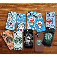 GW CASE DORAEMON MOTIF & STARBUCKS SAMSUNG J2PRIME G532 PRIME G530 A10S A12 M12 A13 4G