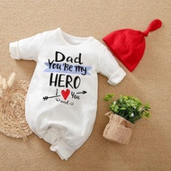 Long-sleeved baby Jumper with imported writing motif / baby clothes BA-213 - 73