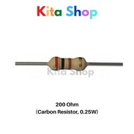 Resistor 200 Ohm (Carbon - 0.25W)
