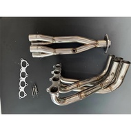 OBX®  MADE IN USA - Buddy Club Style Design  HONDA  B16 / B18 / B20 4-2-2-1 Tri-Y header 2.5"