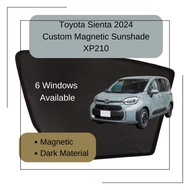 Latest Third Generation Toyota Sienta 2024 XP210 Sunshade **Thick material**