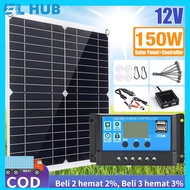 Solar Panel 100W/150W/60W Solar Panel Solar Charge Controller LED Display Solar PWM 12V/24V 10A 20A 