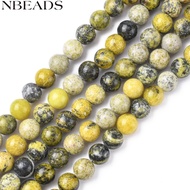 1strand Beads Strands Yellow () Round about 8mm in diameter hole: about 1mm 15~16 inches