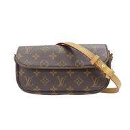 棕色 原花帆布 Wallet on Chain Ivy 肩背包【LOUIS VUITTON LV 路易威登】 M81911
