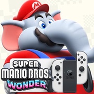 Nintendo Switch OLED 款式主機 +《超級瑪利歐兄弟 驚奇》合購組（優惠活動）