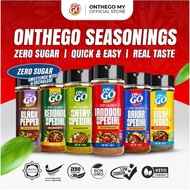 Onthego Zero Calories Seasoning | Meal Prep Spice | Marinade | Zero Sugar | Diet-Friendly