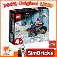 (SimBricks) LEGO 76189  Captain America and Hydra Face-Off