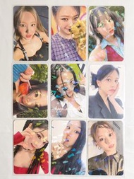 Twice小卡 特典 官方 Talk that talk between 1&2 Nayeon Jeongyeon Momo Sana Jihyo Mina Dahyun Chaeyoung Tzuy