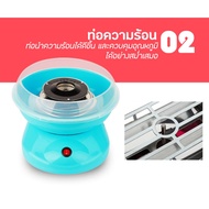 เครื่องทำสายไหม เครื่องทำขนมสายไหมอัตโนมัติสำหรับใช้ในบ้าน Mini Electric Cotton Candy Maker Marshmallow Machine Children Snack Maker