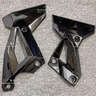 Glossy black side frame radiator guard fairing, suitable for Kawasaki Z400 Z 400 2019-2021 models
