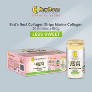 [Less Sweet] New Moon Bird’s Nest COLLAGEN STRIPS (Marine Collagen) 150g x 20 bottles