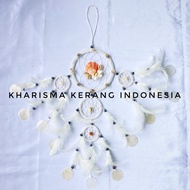 Dream Catcher Capiz Shell Sea Shell Dream Catcher Dream Catcher Large