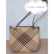 Natural rotan penan handmade bag