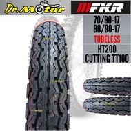 FKR TYRE TAYAR 17 HT200 Tubeless 70/90-17 80/90-17 HT200 (Cutting TT100 )