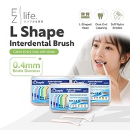 EzLife ASM Cleanpik 20pcs Interdental Brush Lshape toothbrush braces toothbrush Orthodontic care 牙缝刷
