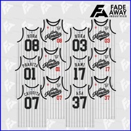 BABYMONSTER number 07 37 01 jersey vest T-shirt ASA RUKA CHIQUITA PHARITA tee