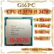 Cpu i5 3570/3470 core i5 processor running main socket 1155 (4 cores 4 threads)