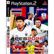 PES 2025 แผ่นเกมส์Ps2 - Pes เวอร์ชั่น ไทยลีค2025 ล่าสุด แผ่นคุณภาพ