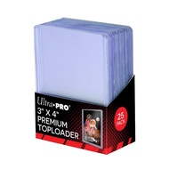 Ultra PRO - 3 X 4 Premium Toploader 25ct (Super Clear) Toploader Binder Toploader Case Toploader Sle