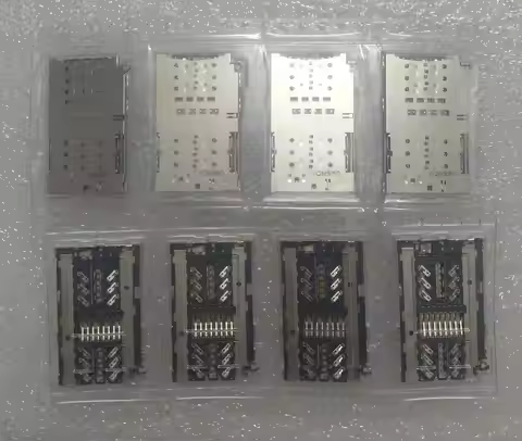 10PCS, Original New for S8+ S8 Plus G9550 G955F G955 & S8 G950 G9500 G950F SIM Card Reader Connector