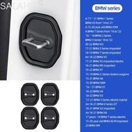 4Pcs Car Silicone Door Lock Buckle Cover Anti-collision For BMW X1 F48 X3 G01 X4 G02 X5 F15 X6 F16 G