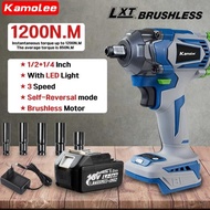 GALERY PERTUKANGAN KAMOLEE TOOL 1200N.M DTW500 1/2 & 1/4 INCI KUNCI