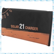 (WTQA) 21W Portable Solar Charger Solar Panel Solar Folding Bag Mobile Phone Emergency Dual Usb Outd