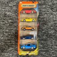 MATCHBOX 5 PACK Porsche Heroes Porsche 911 Carrera Porsche 918 Spyder Porsche 914 Porsche 911 Targa 