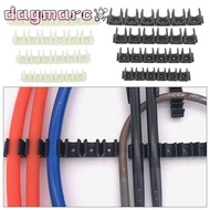 DAGMARC Hose Clamp, 6 Way 4mm 6mm 8mm 10mm 12mm Water Pipe Holder, Durbale Air Hose Fixing Gas Compressor Diversion Flow Clip Pneumatic Tube Water Hose