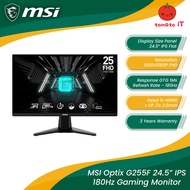 MSI G255F Gaming Monitor - 24.5"/Rapid IPS/180Hz/1920x1080/FHD/1ms