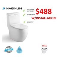Magnum 938 toilet bowl With installation