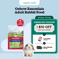 Oxbow Essentials Adult Rabbit Food | First Cut Timothy Hay Base Complete Nutrition High Fiber Pellet