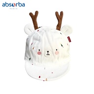 Absorba Children's Cap White Deer Ears For Children Aged 3-12