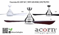 Acorn Futuriste 56  LED Ceiling Fan With Remote (AC-309)