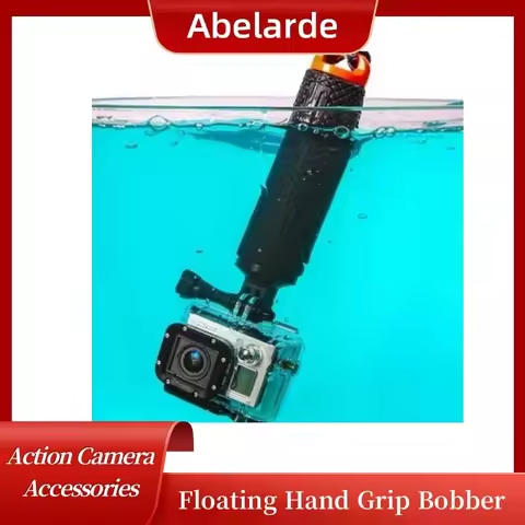 Action Camera Water Floating Hand Grip for GoPro 12 11 10 9 8 Underwater GoPro Hand Stick Monopod Po