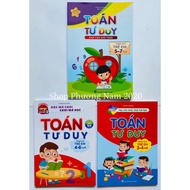 Combo 3C Math Thinking for Children (3-4 years old; 4-6 years old; 5-7 years old). Games for childre