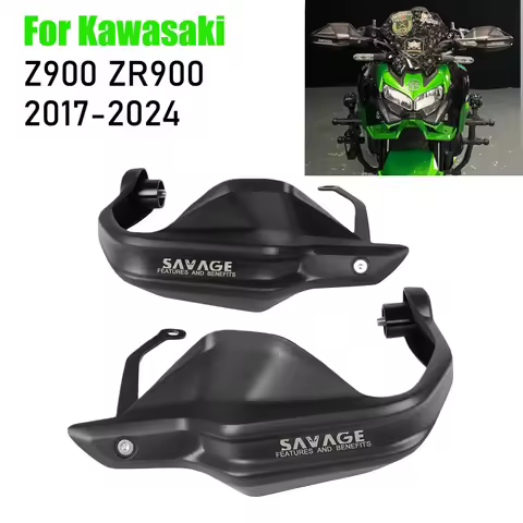 Hand Deflector Shield for Kawasaki Z900 ZR900 Z 900 Z-900 ZR 2017-2024 Handguard Handlebar Windshiel