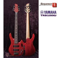 【爵士樂器】完售預訂 山葉 YAMAHA TRB1006J 六弦 主動式 電貝斯 Caramel Brown