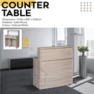 COUNTER TABLE / RECEPTION DESK/RECEPTION TABLE/COUNTER TOP/OFFICE TABLE