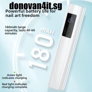 DONOVAN4IT Mini Nail Dryer Light, Single Finger 45s Timer LED Nail Lamp, Professional Quick Drying E