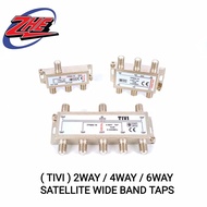 SATELLITE WIDE BAND TAPS ( 2WAY / 4WAY / 6 WAY ) 5-2400MHZ (1003508/3509/3510)
