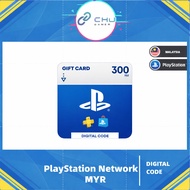 PSN Malaysia Playstation Game MYR 300 | PSN Game Wallet RM | PS Plus PS3 PS4 PS5 Playstation Game [C