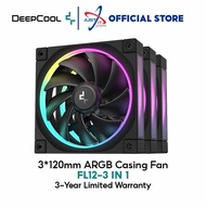 DEEPCOOL FL12-3 IN 1 3*120mm ARGB CASING FAN