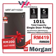 Morgan 101L Refrigerator 1 Door/Peti Ais 1 Pintu (MRF-M7110SD) Peti Sejuk/Fridge/冰箱